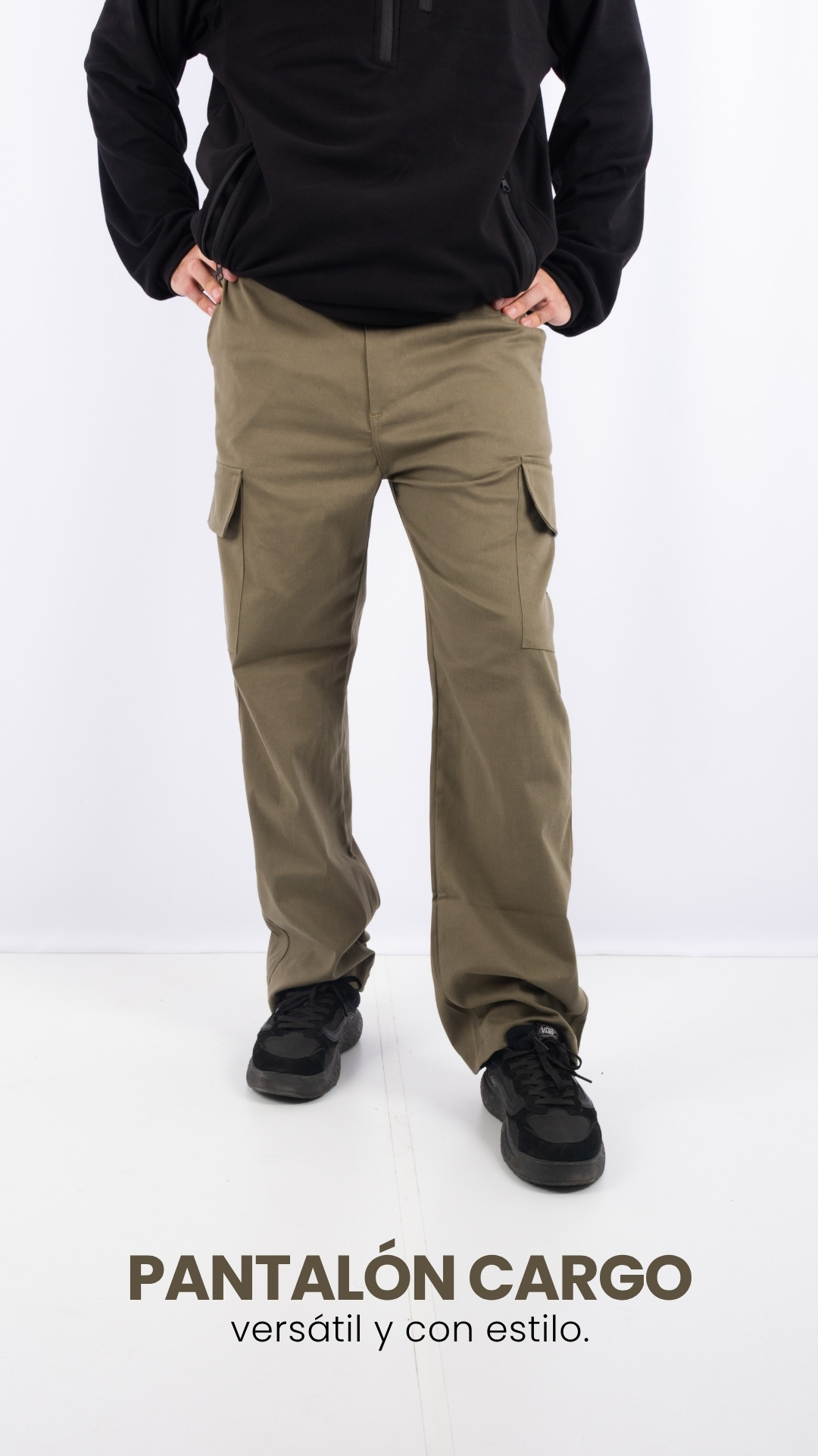 PANTALÓN CARGO versátil y con estilo.